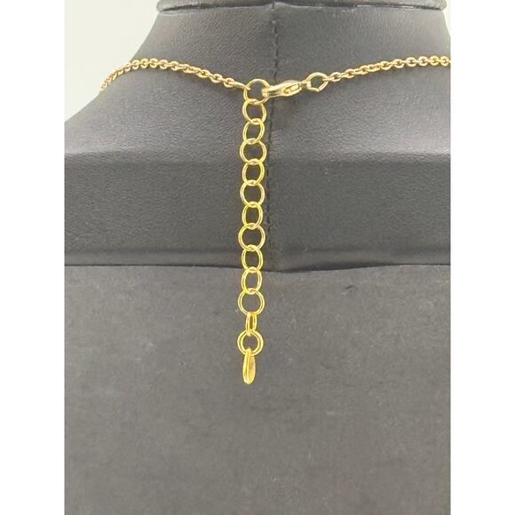 Michael Michaud Forget Me Not and Pearl Pendant Necklace - Picture 3 of 3